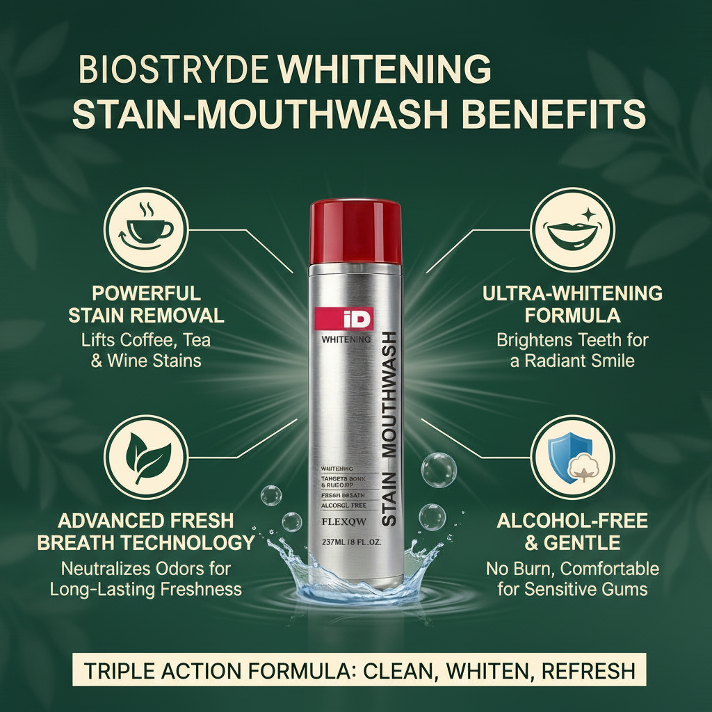 BIOSTRYDE Benefits Infographic